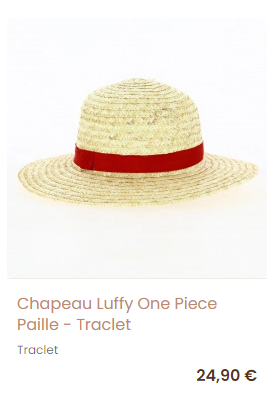 Arborez le chapeau de paille de Luffy pour la sortie de One Piece sur  Netflix !